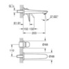 GROHE Eurostyle 29097LS3 Смеситель для раковины встраиваемый