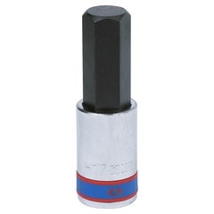 KING TONY (403517) Насадка (бита) торцевая 1/2", L = 80 мм, HEX, 17 мм