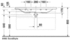 Duravit DuraStyle 2320120060 Раковина мебельная