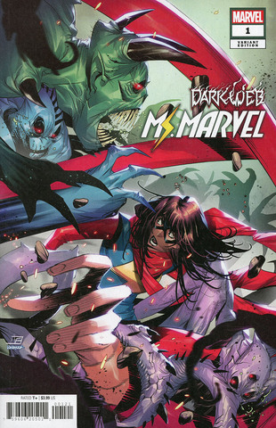 Dark Web Ms Marvel #1 (Cover B)