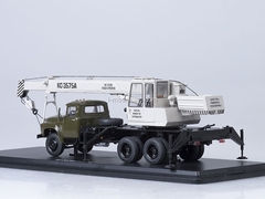 ZIL-133GYa KS-3575A Truck Crane khaki-gray Start Scale Models (SSM) 1:43