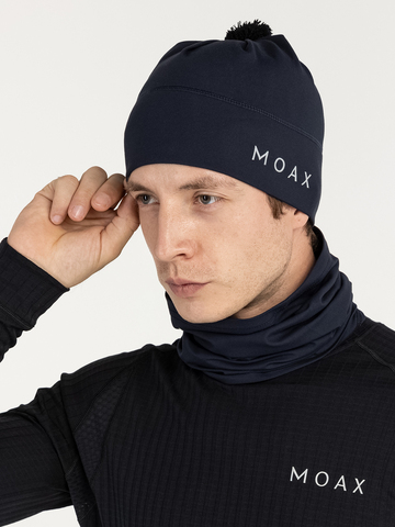 Горловина Moax Tista Warm унисекс темно-синяя