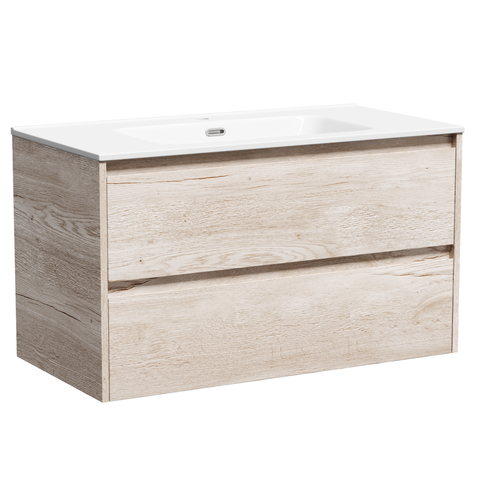 Sancos Libra LB90EG Тумба подвесная, 89x45x50, цвет: дуб галифакс натуральный