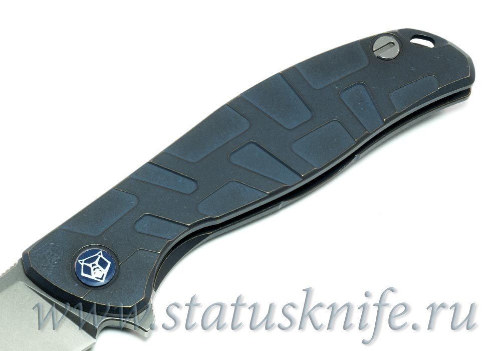 Нож Широгоров Flipper 95 М390 S Т узор анодирование
