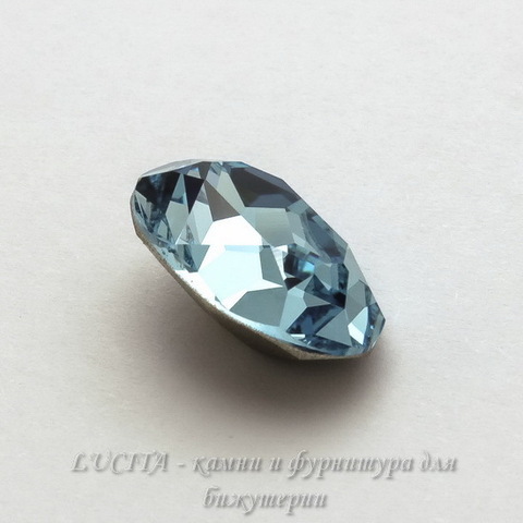 4120 Ювелирные стразы Сваровски Aquamarine (18х13 мм) ()