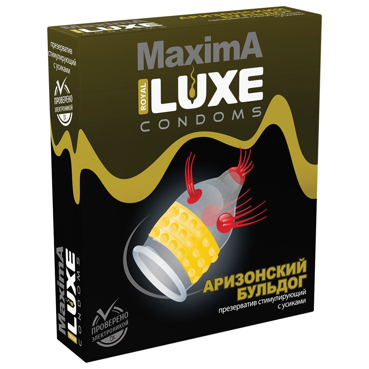 ПРЕЗЕРВАТИВ LUXE MAXIMA АРИЗОНСКИЙ БУЛЬДОГ 1 штука