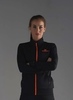Nordski Zip толстовка женская black-orange - 1