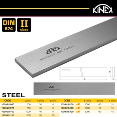 Линейка поверочная ШП-2000х60х12мм DIN874 кл.2 STEEL Kinex K-Met 1039-22-200