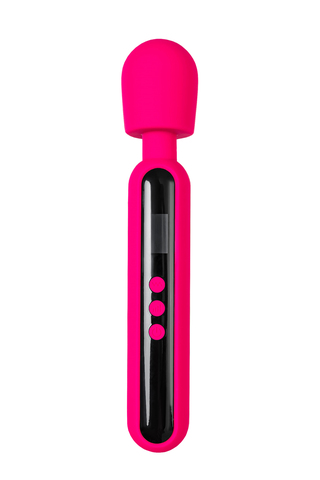 Интимный массажер eroTEQ by TOYFA Mashr, силикон, розовый, 23,5 см