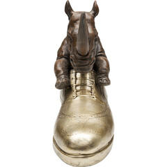 Фигура декоративная Rhino Shoe Fetish «Носорог-шопоголик» 28 см
