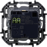 Зарядное устройство с двумя USB-разьемами A-C 240В/5В 3000мА - Legrand Inspiria - слоновая кость — фото 3