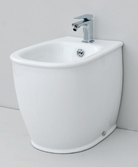 ArtCeram Azuley AZB002 01 00 Биде напольное, цвет: белый фото