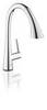 GROHE Zedra Touch 30219002 Смеситель для мойки сенсорный с выдвижным изливом