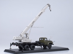 ZIL-133GYa KS-3575A Truck Crane khaki-gray Start Scale Models (SSM) 1:43