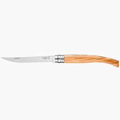 Фото Нож складной филейный Opinel №12, сталь Sandvik 12C27, рукоять оливковое дерево