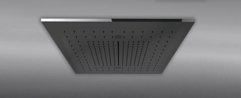 Gessi Minimali 57907#238 Встраиваемая в потолок душевая система 500x500 с функцией ТРОПИЧЕСКИЙ ЛИВЕНЬ/ВОДОПАД/РАСПЫЛЕНИЕ, цвет Mirror Steel