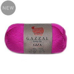 GAZZAL GIZA (100% Мерсеризованный хлопок, 50гр/125м)