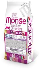 Monge Cat Natural Superpremium Sterilized для стерилизованных кошек с курицей 10 кг
