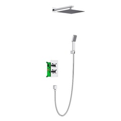 Timo Petruma SX-5159/00SM Комплект душевой системы внутреннего монтажа с термостатом, цвет: хром фото