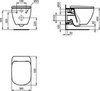 Ideal Standard Tesi T007901 Чаша унитаза подвесного