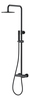 Boheme Stick 128-BB.2 Душевая система с термостатом, цвет: чёрный