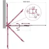 BelBagno Luce LUCE-VF-11-90/145-P-NERO Душевая шторка на ванну, цвет: чёрный