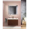 BelBagno Due DUE-800-2C-SO-NOCE-P Тумба под раковину подвесная, 80x43, цвет: Noce
