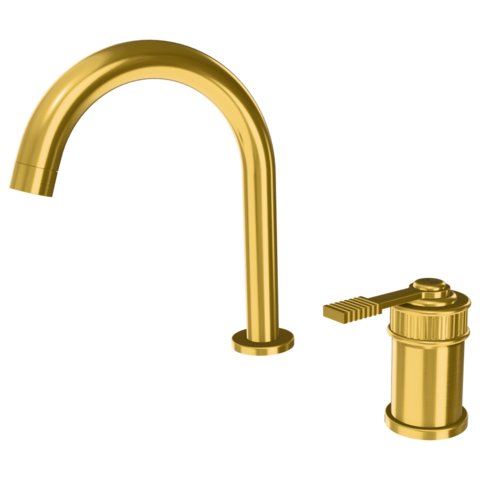 Remer Atelier AL57BG Смеситель для раковины, цвет: золото брашированное