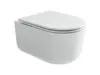 Ceramica Nova Маттео (Matteo) CN4016T Унитаз подвесной, смыв торнадо, 52x35x36, крышка - сиденье из дюропласта с микролифтом и функцией быстрого снятия, скрытые крепления, цвет белый