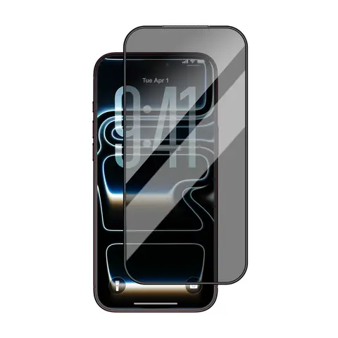 Защитное стекло-антишпион WiWU iPrivacy для iPhone 17 / 16 Pro