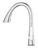 GROHE Zedra Touch 30219002 Смеситель для мойки сенсорный с выдвижным изливом