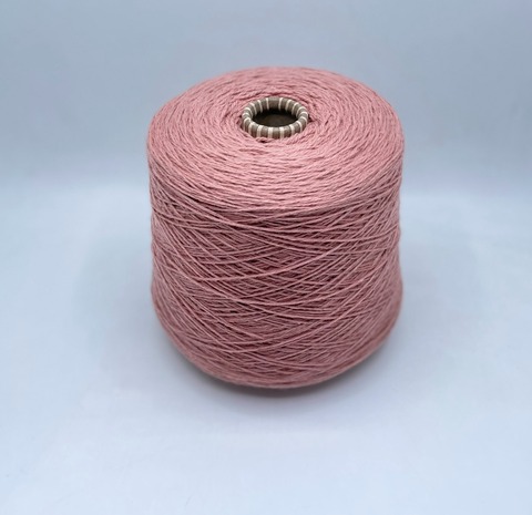 Бобинная пряжа (пр.Италия), art-Asia ,3/9 300м/100гр. 80%Меринос, 10%Верблюд, 10%Як, цвет-Сухая роза, арт.31370