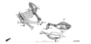 Honda Зеркало VFR 1200 F FD левое 88120-MGE-003ZA аналоги 88120-MGE-305ZA