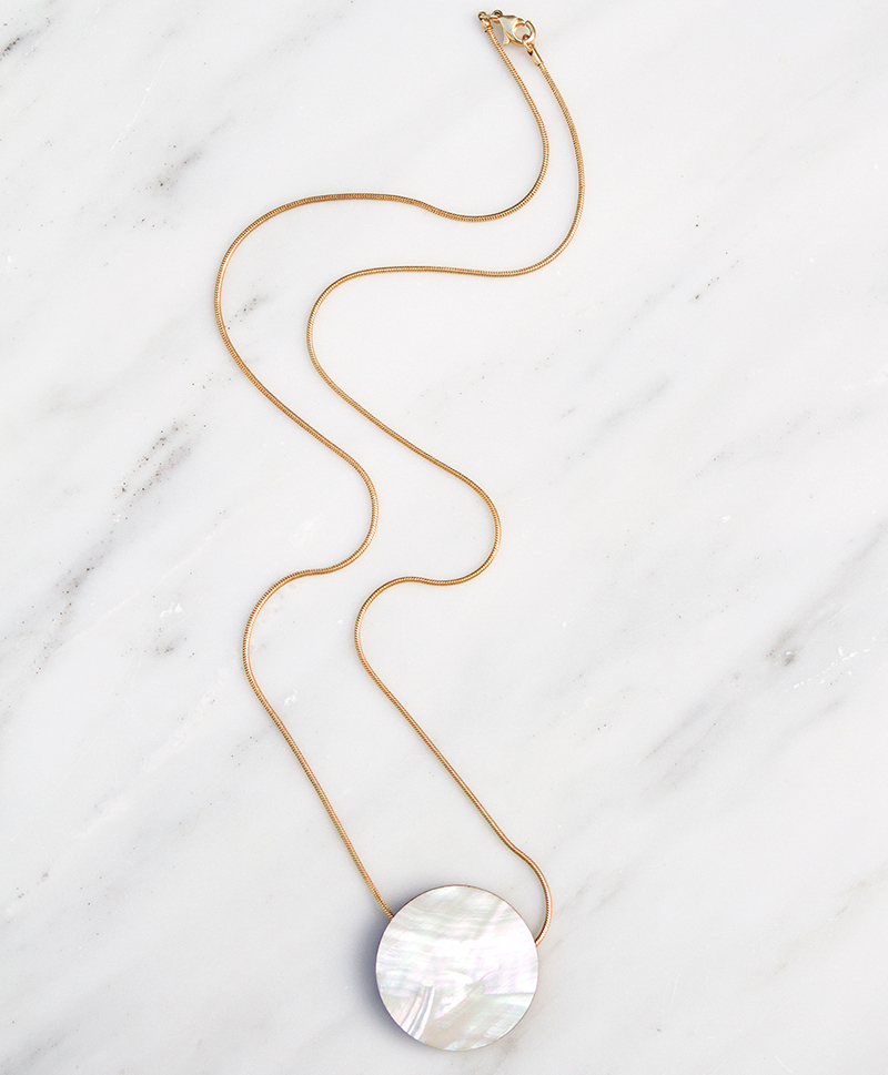 Подвеска Eclipse II Necklace Mother of Pearl