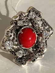 Мидия  (кольцо  из серебра)