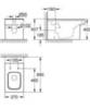 GROHE Cube 3948400H Чаша унитаза напольного под бачок