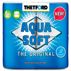 Туалетная бумага Aqua Soft