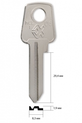 Заготовка английского ключа 12911 MCL-1 MSC1 MCL1 MC1 КНР