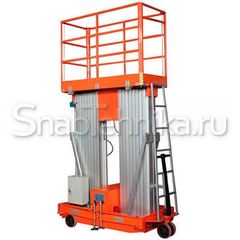 Подъемник мачтовый телескопический двухместный GTWY 8.2000 AC/DC