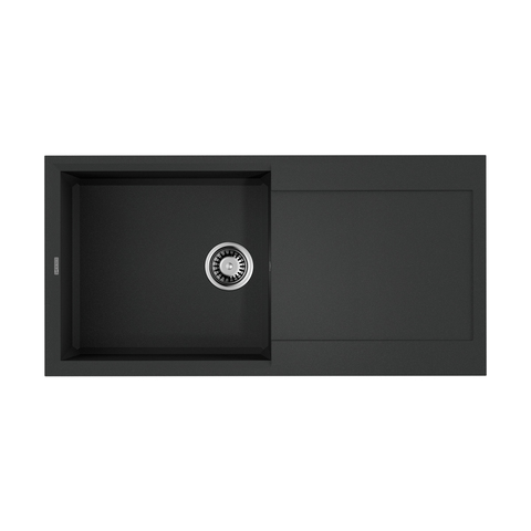 Omoikiri Sakaime 100-BL 4993884 Кухонная мойка Tetogranit/черный