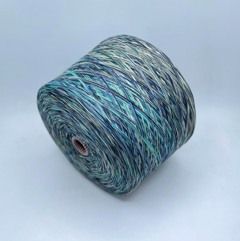 Pinori Filati (пр.Италия), art- Recy-Cot, 333м(смотка в 5 нитей)/100гр.100% хлопок, цвет-Дикая ягода, арт.30306