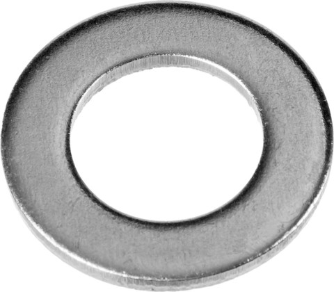ЗУБР DIN 125А, 4 мм, цинк, 5 кг, шайба (303800-04)