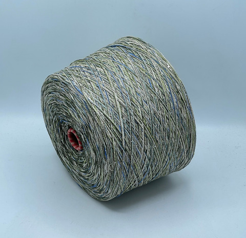 Авторская смотка, 194м, Вискоза, Полиэстер(Пайетка)/(Люрекс), Хлопок, Полиамид, Лен, Мультиколор, 41336
