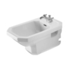 Duravit 1930 Series 266100000 Биде подвесное с перел. и 1отв. под смес., 36х58х Н:40см, цвет: белый