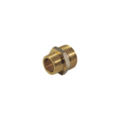 Ниппель латунный переходной СТМ с наружной резьбой 1" x 3/4"