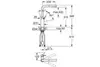 GROHE Essence 30504AL0 Смеситель для кухонной мойки с вытяжным изливом 2jet, темный графит матовый
