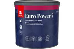 Краска TIK Euro Power 7 моющаяся для сух/вл помещений, база С (2,7л)