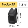 Картинка рюкзак городской Ozuko 9746 Black - 2