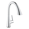 GROHE Zedra Touch 30219002 Смеситель для мойки сенсорный с выдвижным изливом