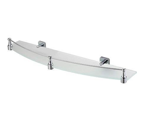WasserKRAFT Dill K-3944 Полка косметическая, цвет: хром